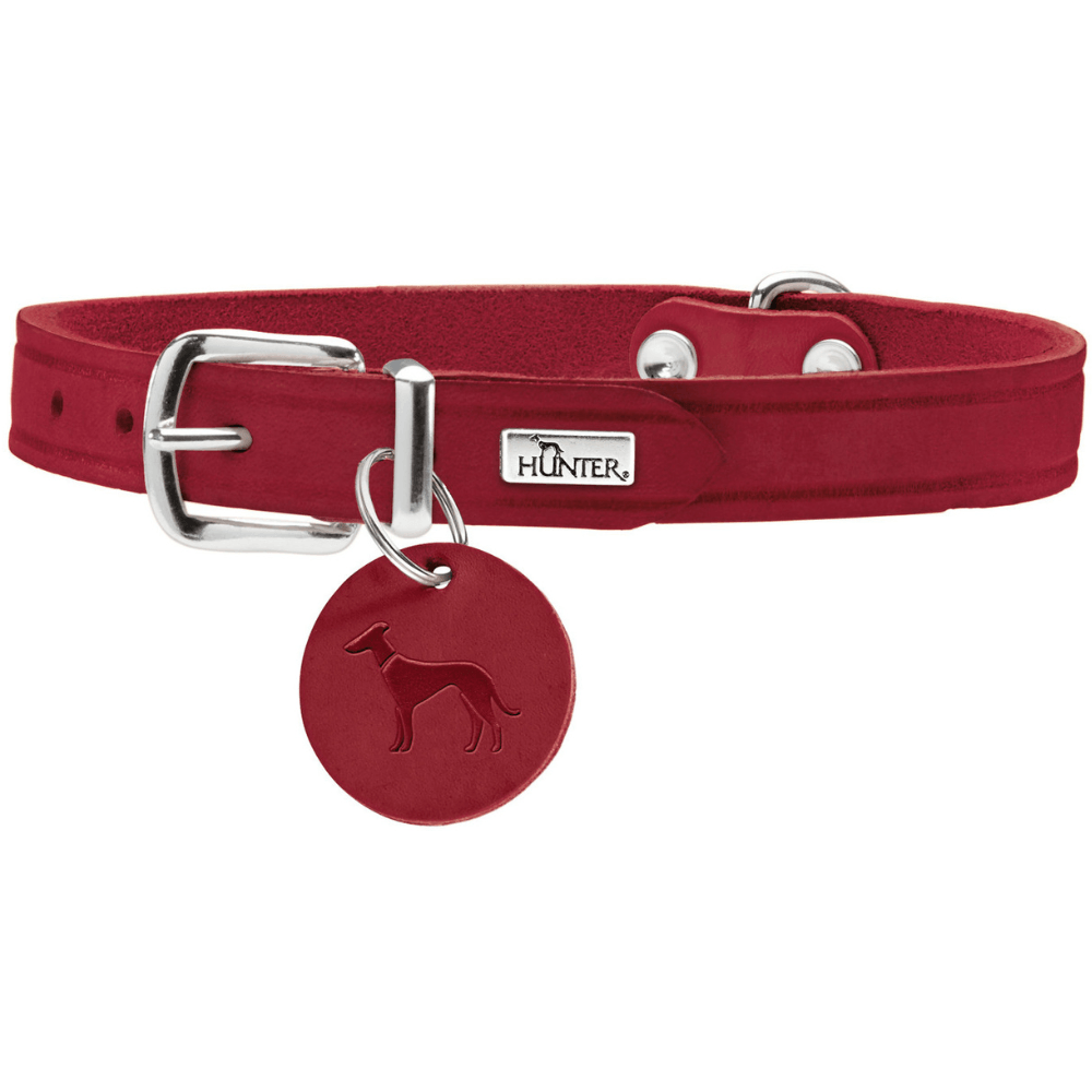 productImage: Collar Aalborg 42/S Leather Red