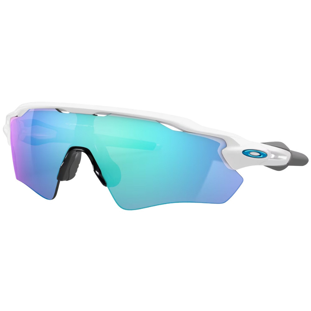 productImage: Radar EV Path Polished White/Prizm Sapphire