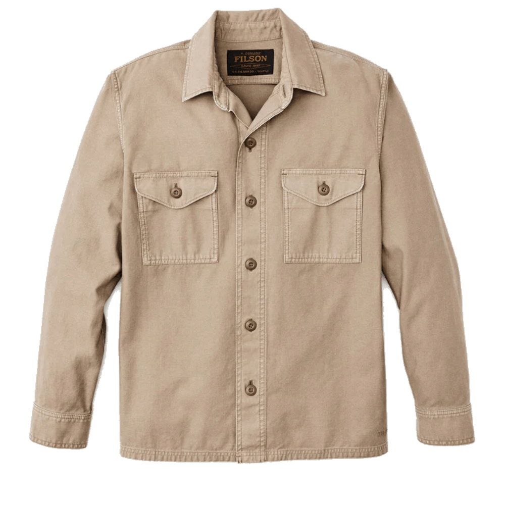productImage: Field Jac-Shirt (Rever.Sateen) Washed Oatmeal