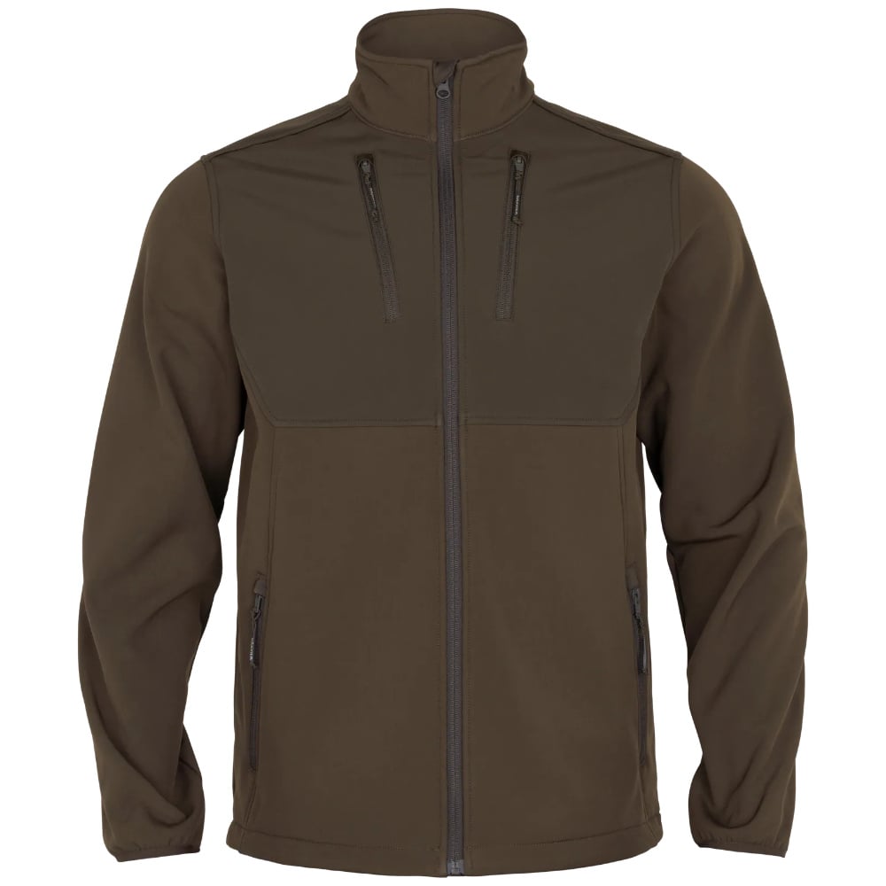 productImage: M's Härkila Scandinavian Softshelljacka Willow Green/Shadow Brown