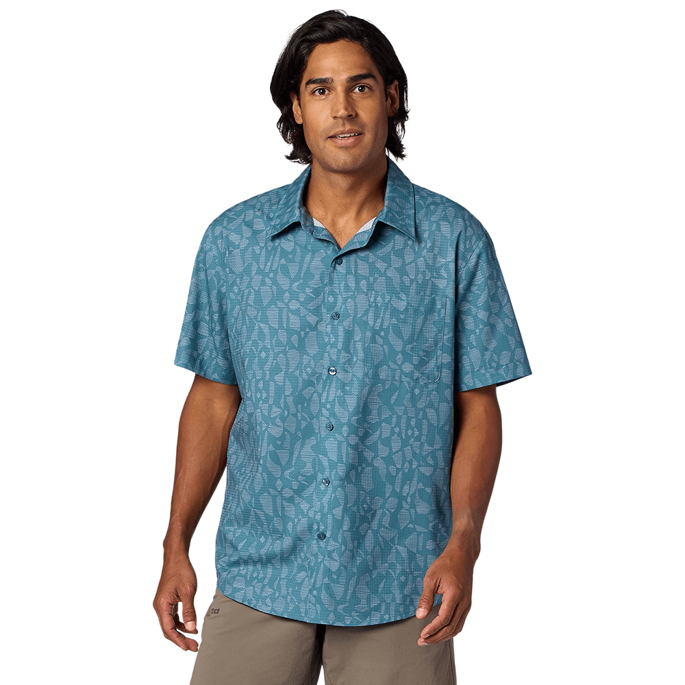 productImage: M's Airexchange Ss Shirt Seafloor Fiesta Stripe
