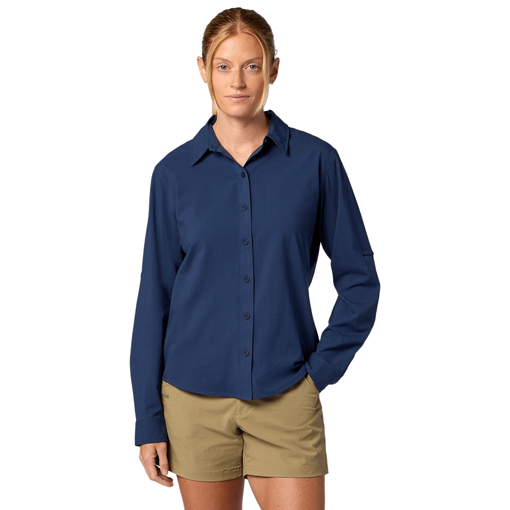 productImage: W's Airexchange Ls Shirt Nightfall Navy