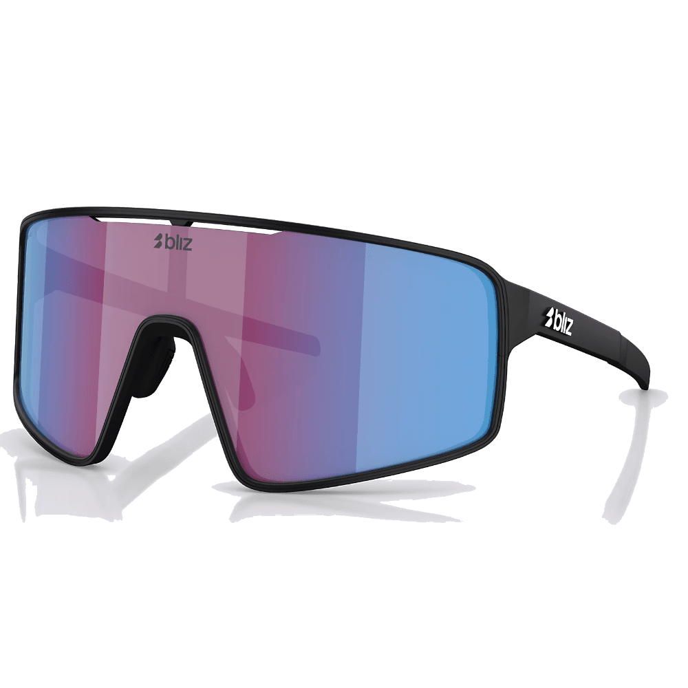Matte Black N_O_N_Rose-Violet Mirror Blue