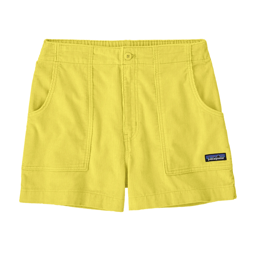 productImage: W Retro Cord Shorts Lemon Zest