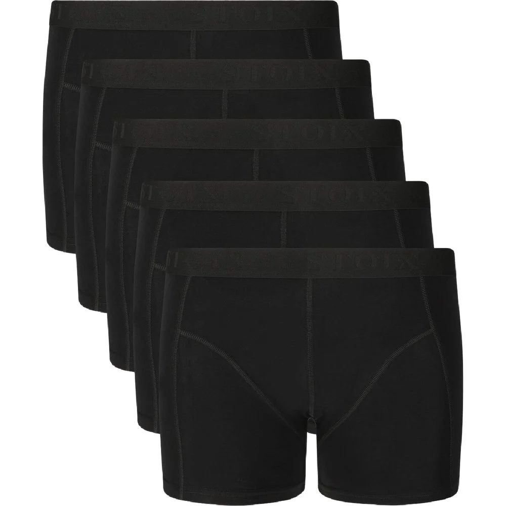 M's Bamboo Boxer 5-Pack Black, view: 1