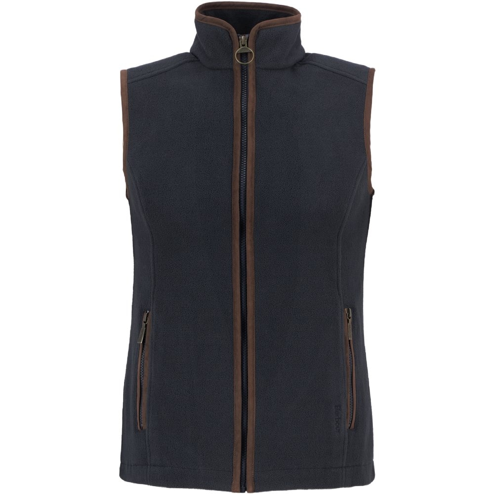 Country Colton Fleece Gilet Navy, view: 1