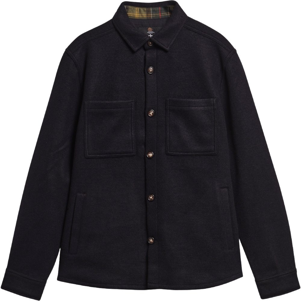 Marltown Overshirt Navy Marl, view: 1