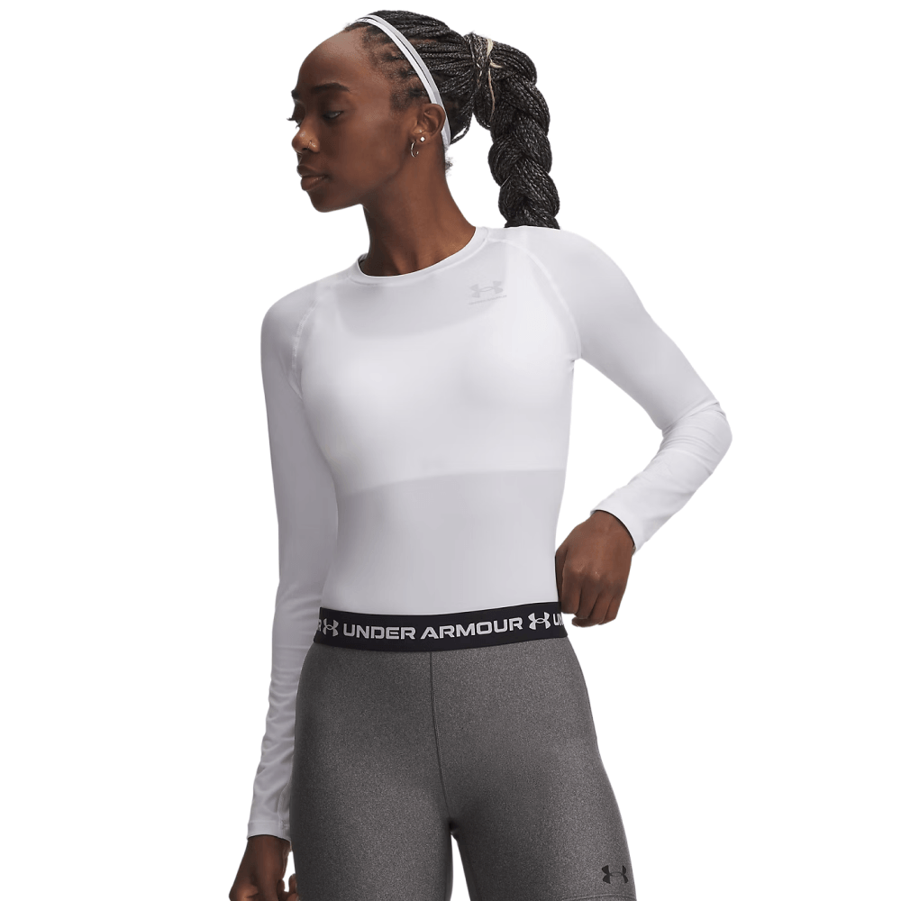 productImage: W's Heatgear Authentics Comp Long Sleeve White