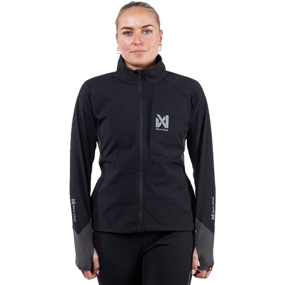 productImage: W's Canix Warm-Up Jacket Black/Orange