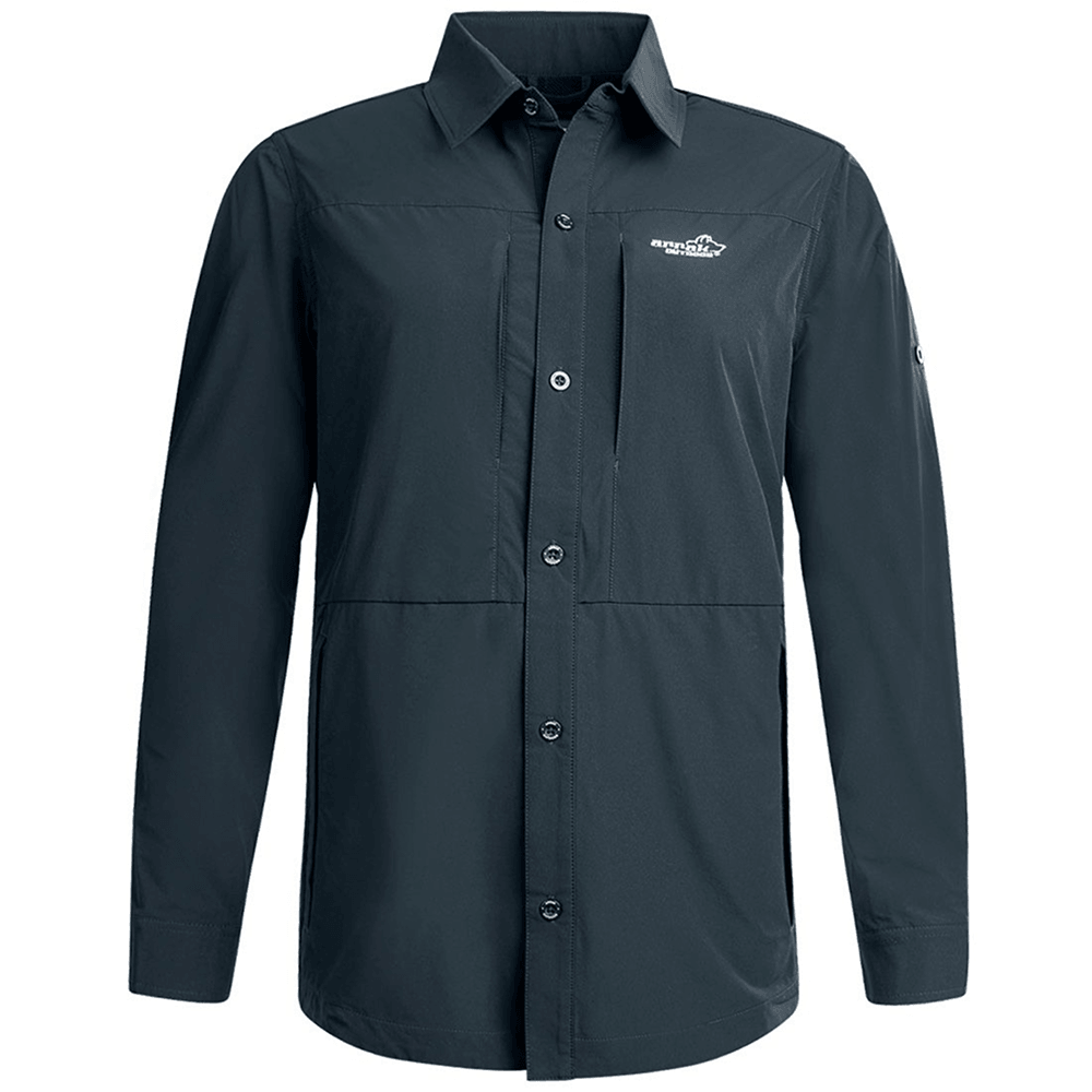 productImage: M's Quick Dry Shirt Anthracite