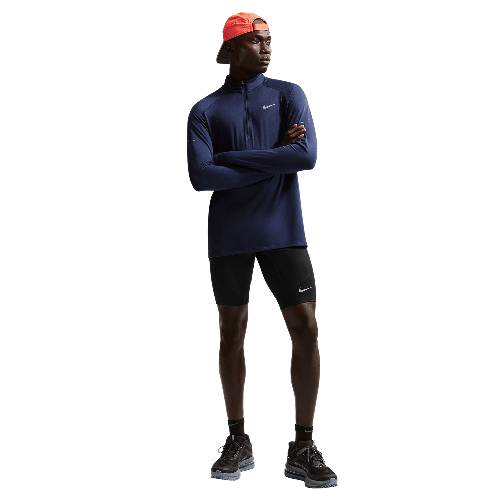 productImage: M's Stride Dri-Fit 1/2-Length Running Tights Black/Reflective Silv