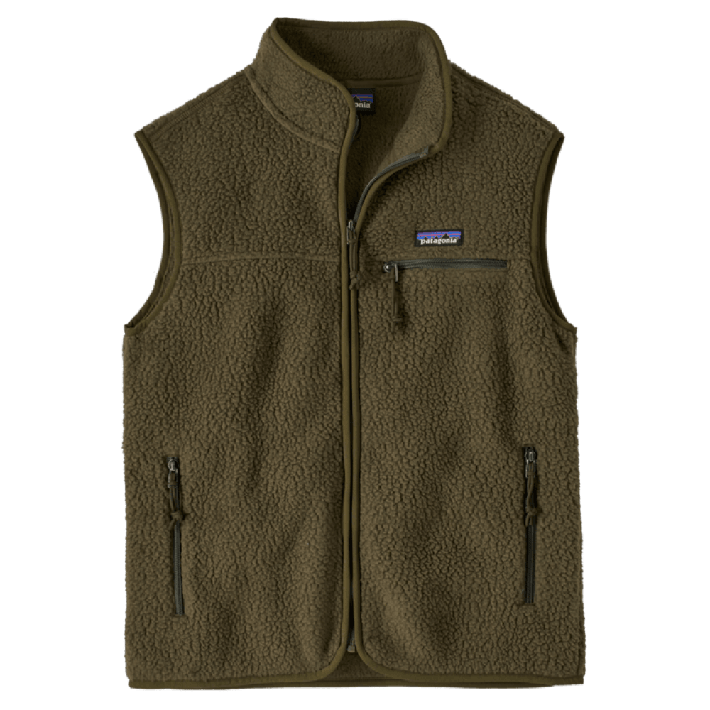 productImage: W's Retro Pile Vest Basin Green